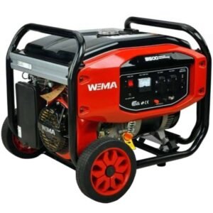 Generator de curent pe benzină WEIMA WM 8500 E, 8 kW monofazat, pornire electrică
