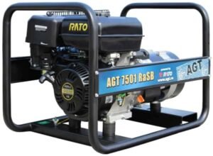 Generator pe benzină AGT 7501 RaSB, monofazat 6,4 kW, portabil