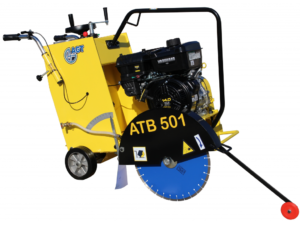 Mașină de tăiat beton și asfalt AGT ATB501/14BE + Kit PE VG400
