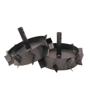 Roți din fier 35 cm pe ax hexagonal 23 mm | Anexă Strong 7.5, 8.5, 8.5L