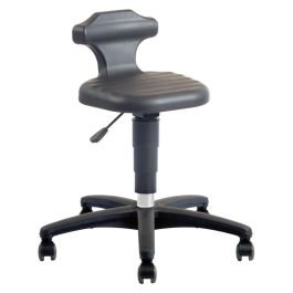 Scaun de lucru Flex 1 (9408-2000) – reglabil 450–650 mm, negru