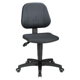 Scaun de lucru Unitec 2 9653-2000, înălțime reglabilă 440-620 mm, cu roți, șezut integral