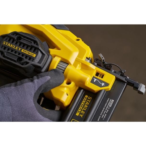 Stanley, Capsator Stanley SFMCN618B, compatibil cu acumulatori Li-Ion 18 V, pentru capse 18 GA