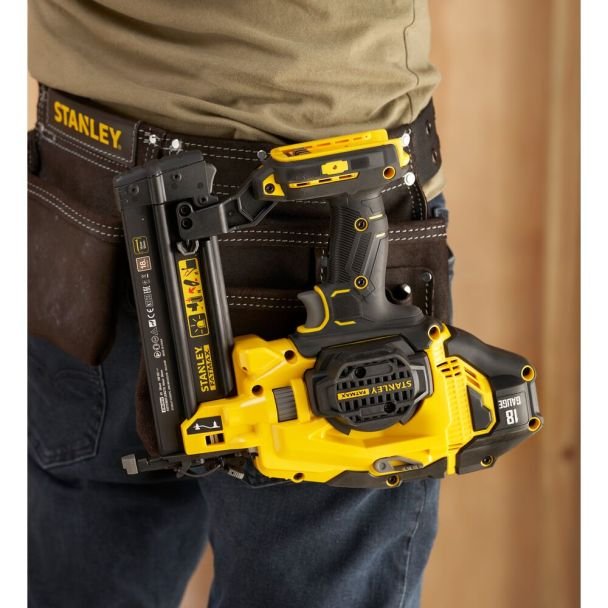 Stanley, Capsator Stanley SFMCN618B, compatibil cu acumulatori Li-Ion 18 V, pentru capse 18 GA