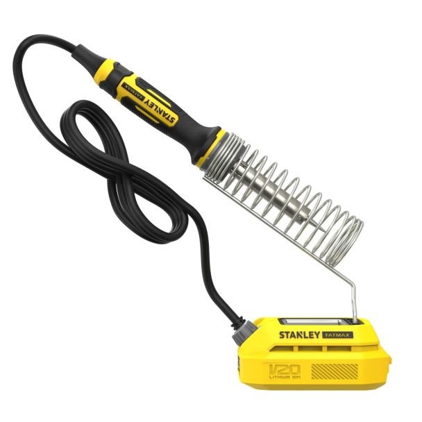 Stanley, Pistol de lipit Stanley SFMCE040B compatibil cu acumulator 18V, temperatură reglabilă 204–482°C