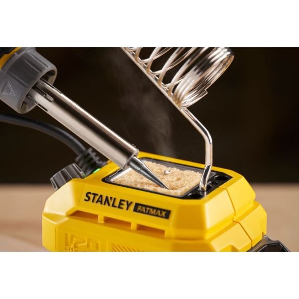 Stanley, Pistol de lipit Stanley SFMCE040B compatibil cu acumulator 18V, temperatură reglabilă 204–482°C