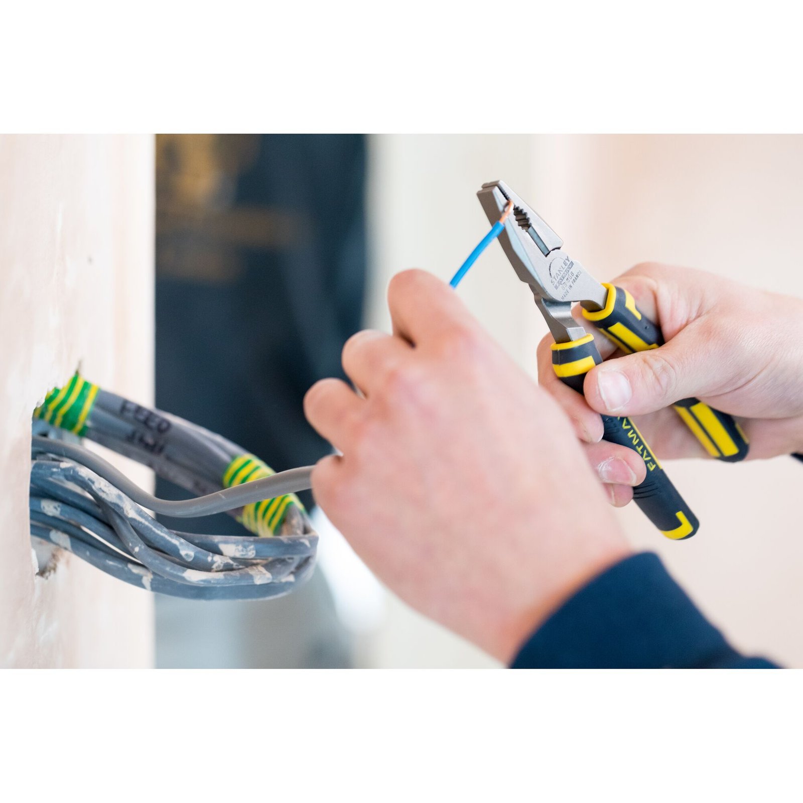 Clește combinat Stanley 0-89-866 150 mm – mâner bi-material - imagine 4