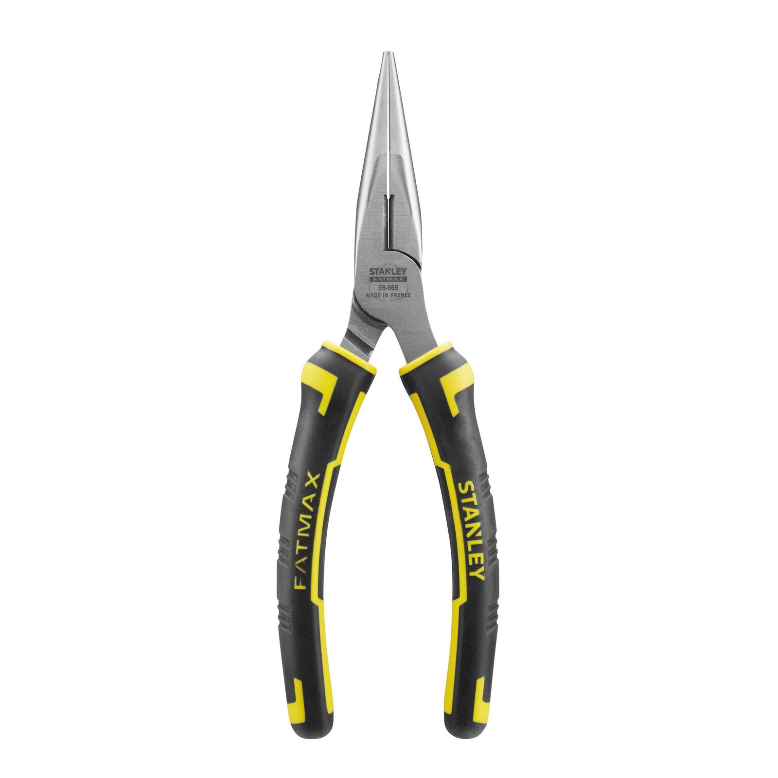 Clește cu vârf lung Stanley 0-89-869 160 mm – nas semirotund - imagine 2