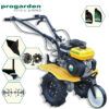 Pachet motocultor Progarden Campo 703 PAC703C – 7 CP, plug simplu, plug bilonat, roți metalice