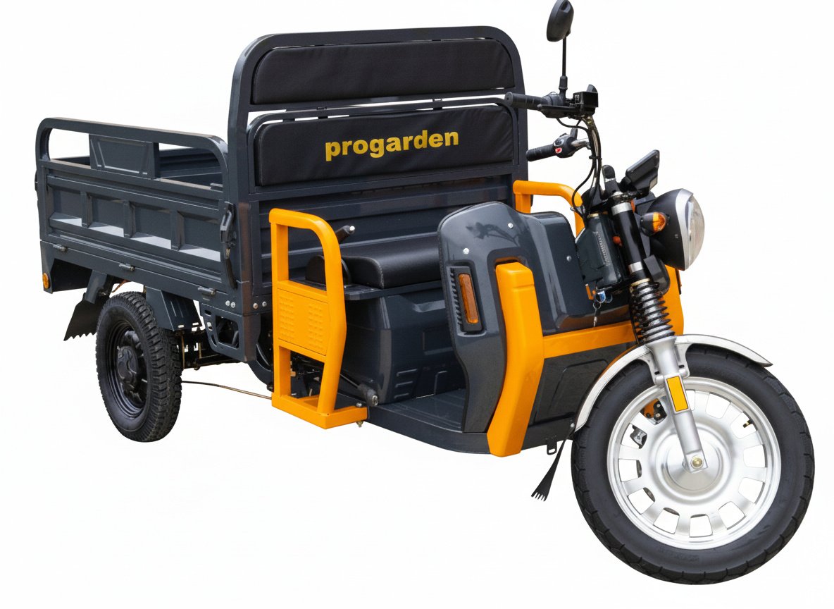 Triciclu electric cargo Progarden TRIVO 3000 – 3000 W, 72 V 58 Ah, 25 km/h - imagine 10