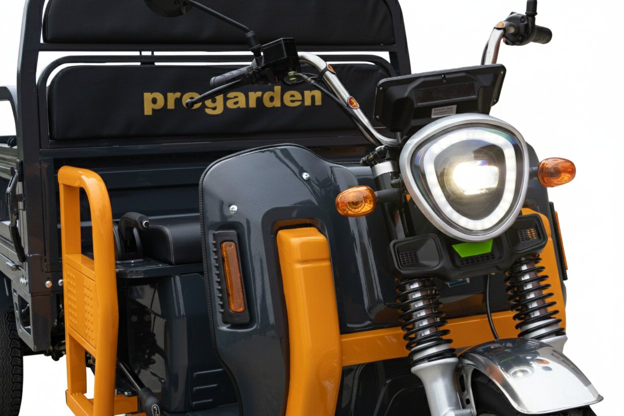 Triciclu electric cargo Progarden TRIVO 3000 – 3000 W, 72 V 58 Ah, 25 km/h - imagine 9