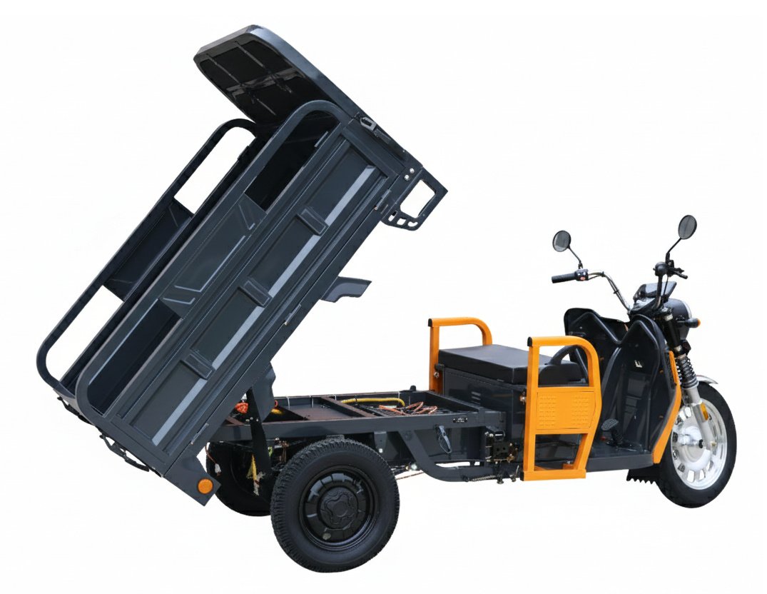 Triciclu electric cargo Progarden TRIVO 3000 – 3000 W, 72 V 58 Ah, 25 km/h - imagine 4