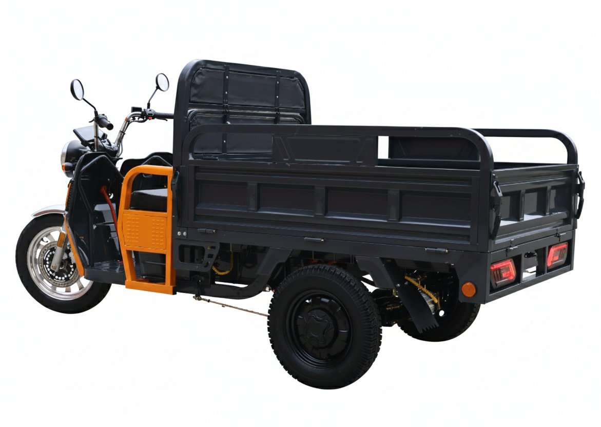 Triciclu electric cargo Progarden TRIVO 3000 – 3000 W, 72 V 58 Ah, 25 km/h