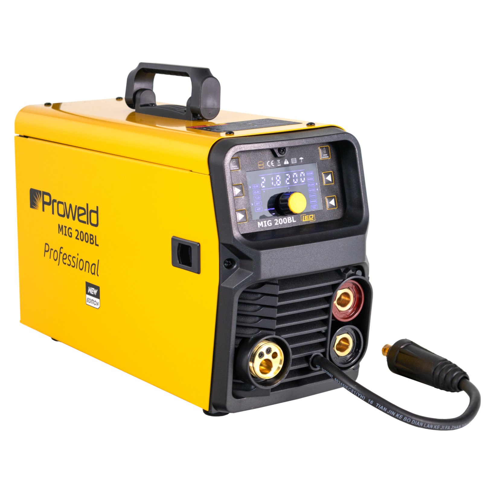 Invertor de sudură Proweld MIG 200BL LED Synergetic – MIG/MAG, TIG, MMA, 200 A