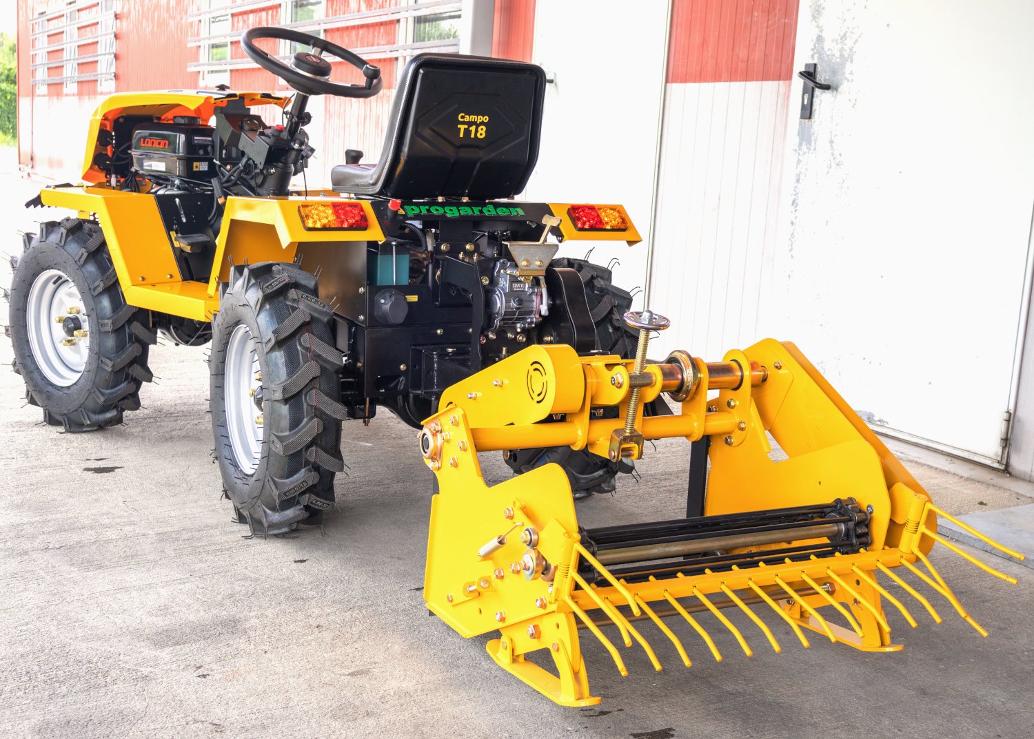 Utilaj de recoltat cartofi Progarden pentru minitractor Campo T V27 – 1 rând, 54 cm - imagine 3