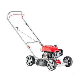 masina tuns gazon, pe benzina AL-KO 468 P-A BIO Silver 2-in-1, latime de lucru 46 cm, motor 123cc, putere 1.9kW