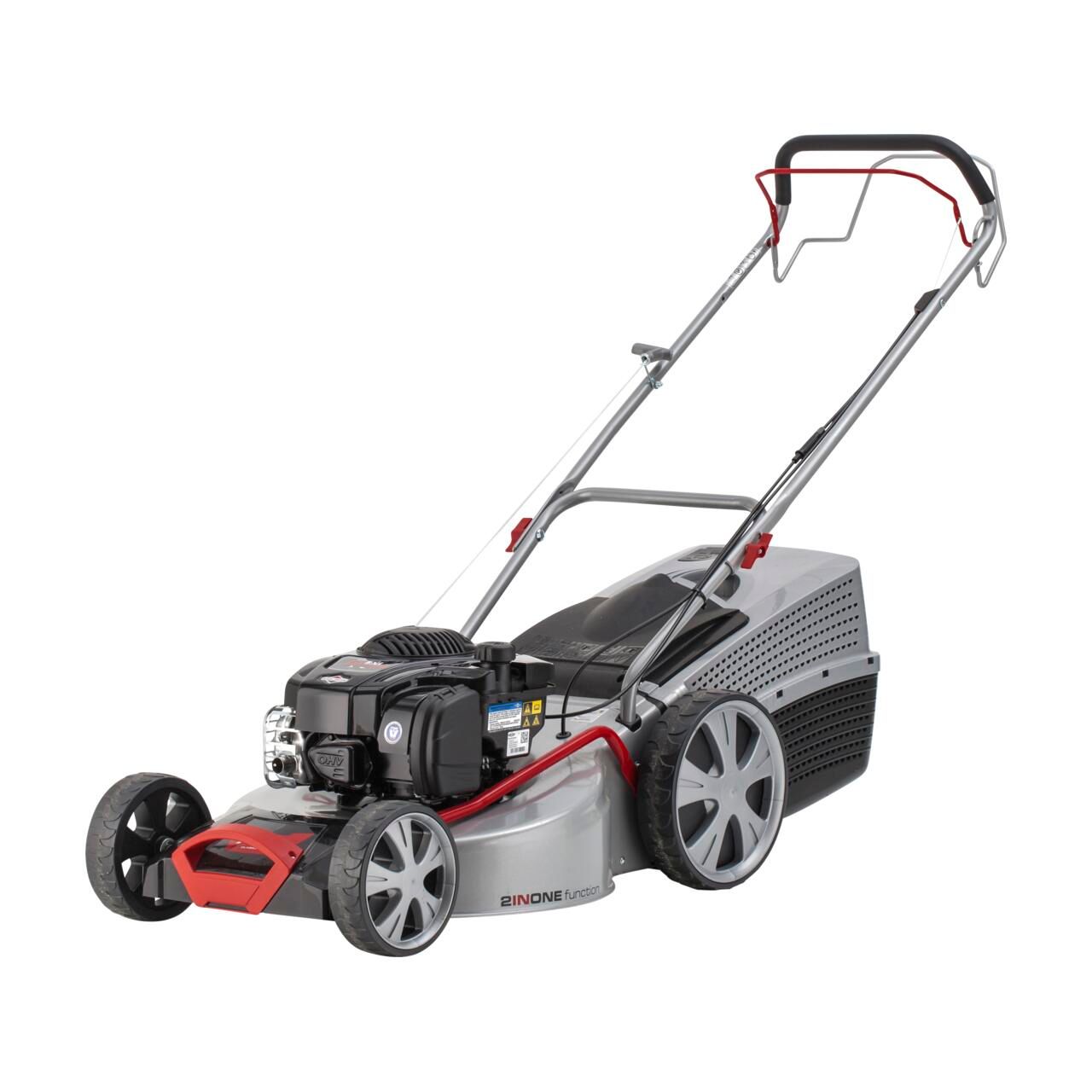 masina tuns gazon, pe benzina, cu autopropulsie AL-KO Classic 5.12 SP-B, latime de lucru 51 cm, motor Briggs & Stratton 625EXi 150cc, putere 2.3kW