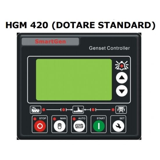 Generator de curent diesel AGT 10001 DSEA + panou de automatizare ATS 28 E/12