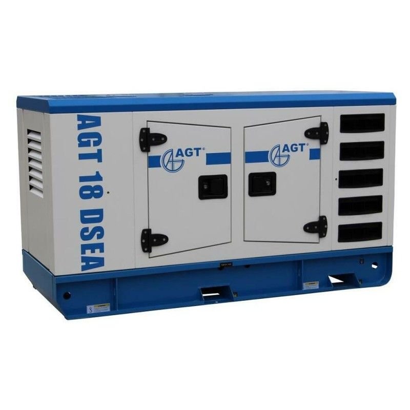 Generator de curent diesel AGT 18 DSEA cu preîncălzire + panou de automatizare ATS 28 EI/12