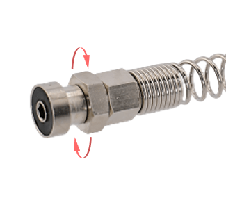 OMG, Racord baionetă rotativ pentru furtun spiralat 6x8 Omg 25I_6X8