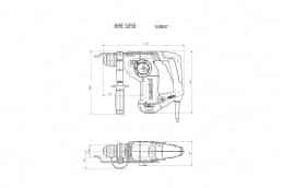 Ciocan rotopercutor Metabo KHE 3250