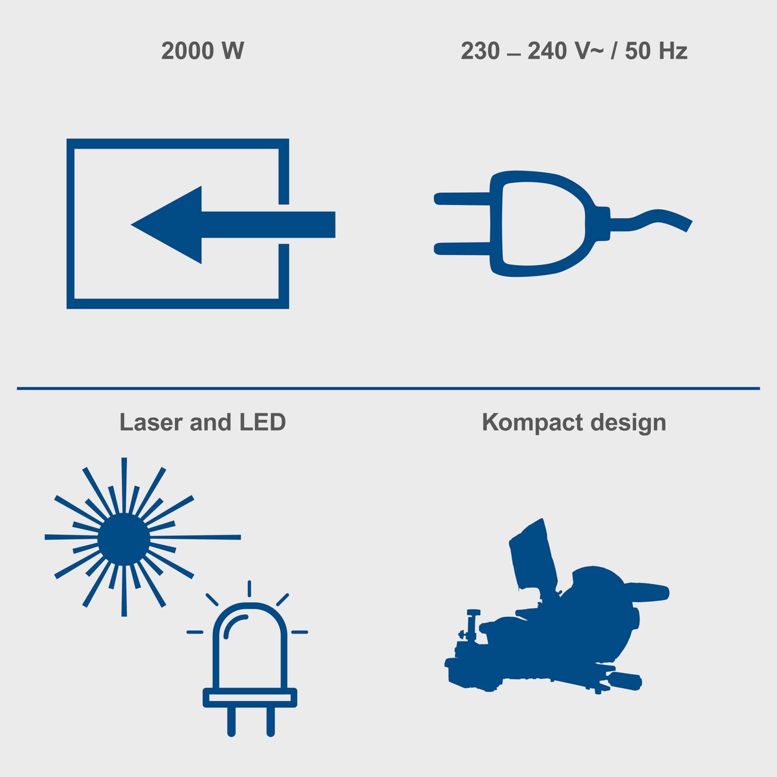 Fierăstrău circular de debitat cu glisare Scheppach HM140L – 2000 W, 2 pânze, laser
