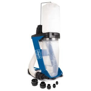 Instalație de aspirare rumeguș Scheppach DC500 – 550 W, 1150 m³/h, sac 75 l