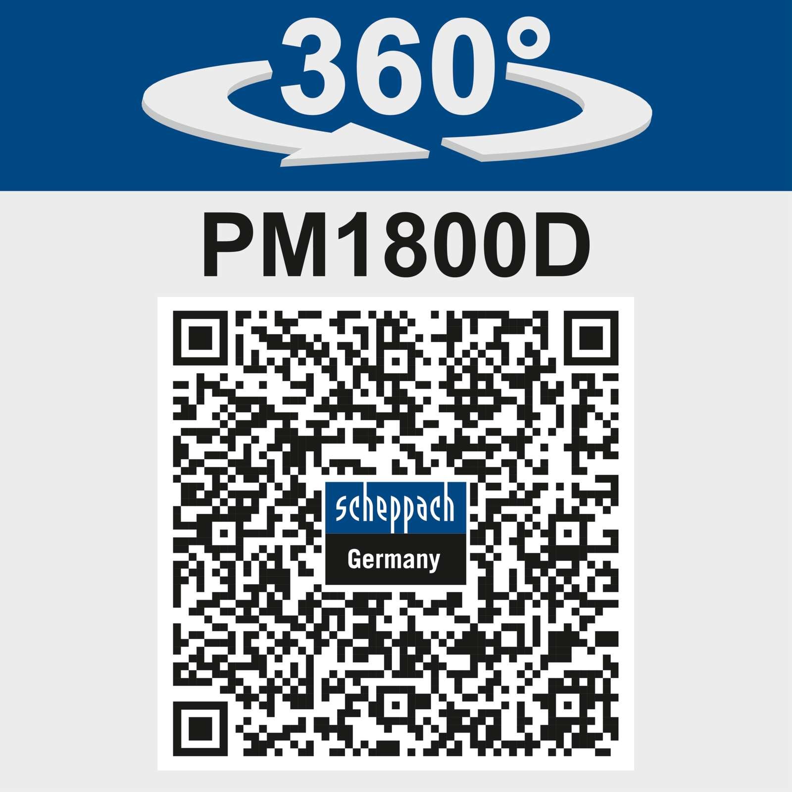 Amestecător (malaxor) pentru mortar Scheppach PM1800D