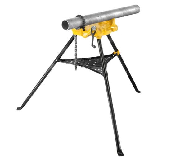 Stație de lucru REMS Aquila 3B cu menghină cu lanț – țevi 1/8–6", trepied, 450 kg - imagine 8