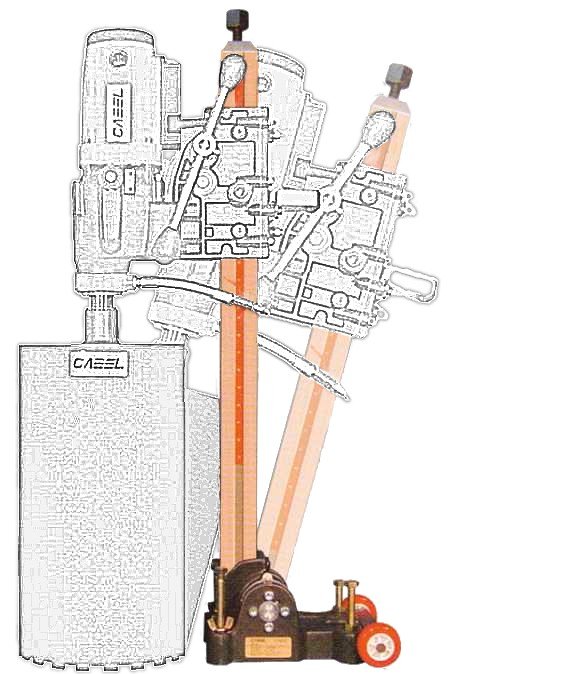 Suport înclinabil Cabel pentru CSN-10A-MSP – carote până la 254 mm, ±60°