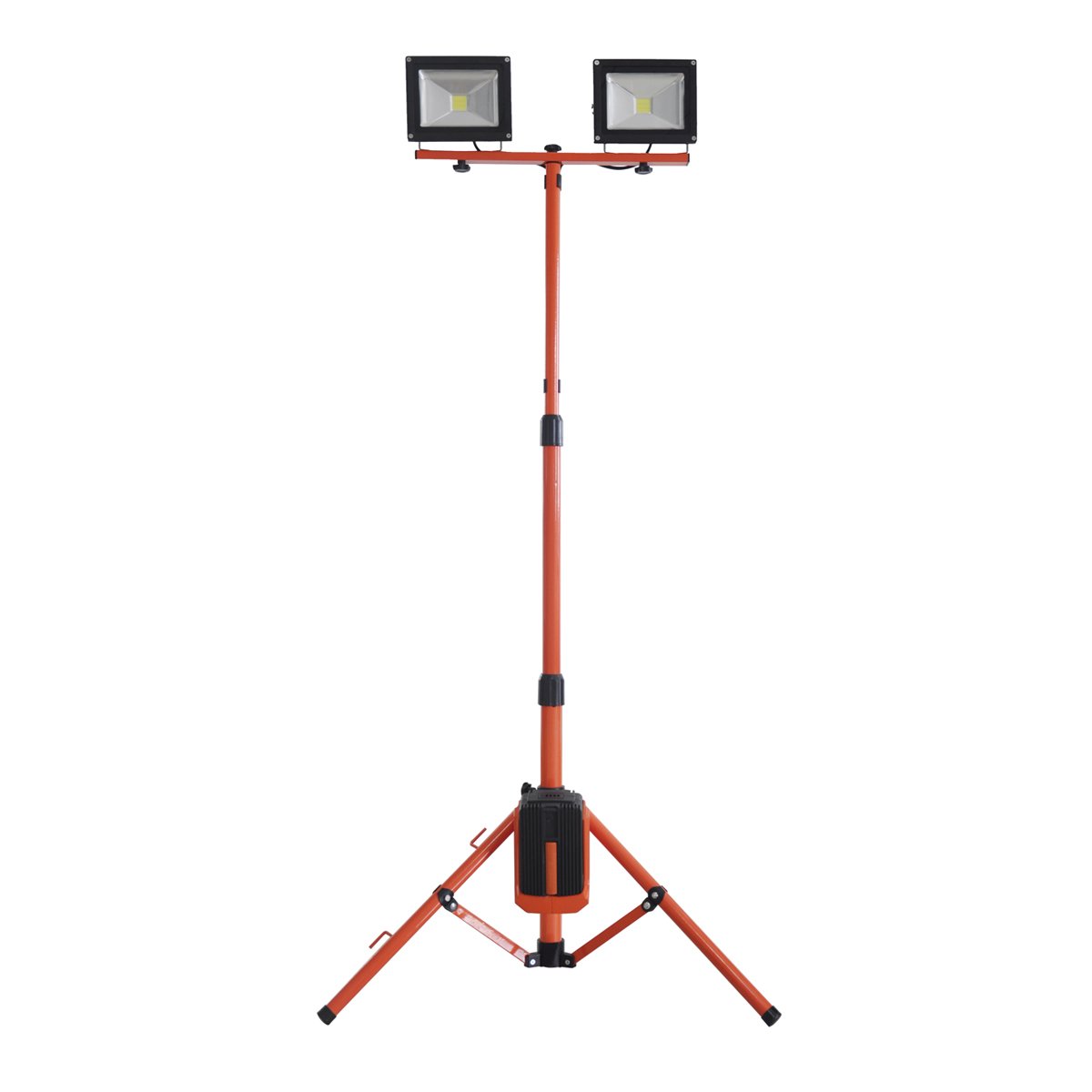 Proiector LED cu stand Redback ED40 – acumulator 40 V, 2x20 W, 2000 lm, fără acumulator