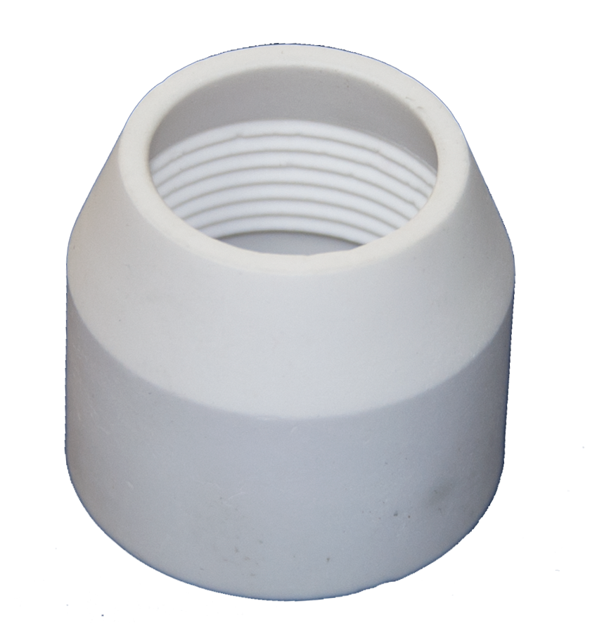 Duză ceramică Proweld YLP-1008 pentru CUT80/CUT100 – Ø 21/27 mm, lungime 28,5 mm