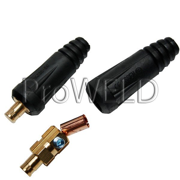 Conector cablu sudură Proweld TEB 35-50 – tată, cablu 35–50 mm², max. 200 A - imagine 2