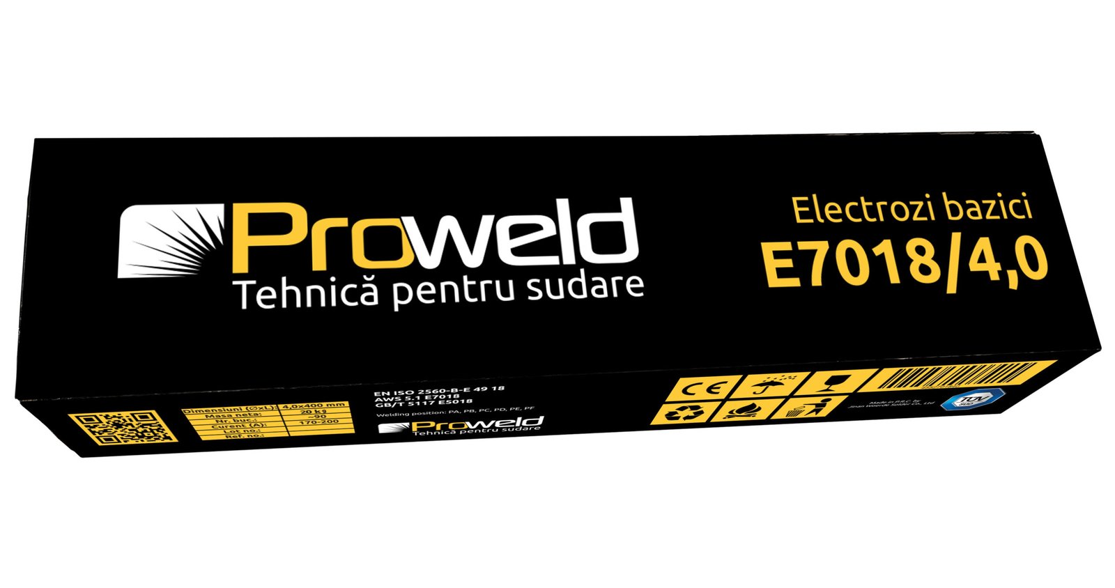 Electrozi bazici Proweld E7018 – Ø 4,0 × 400 mm, 5 kg, 150-200 A - imagine 2