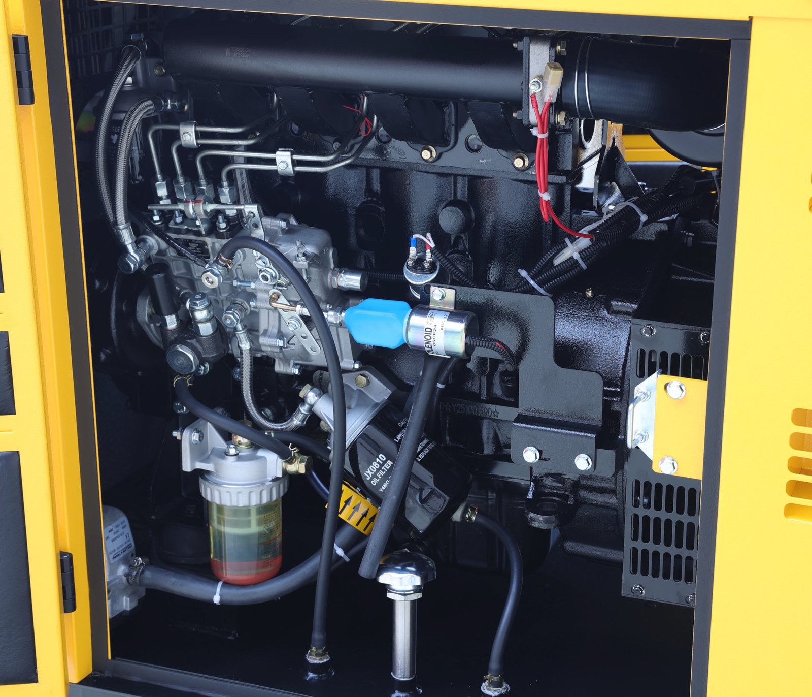 Generator insonorizat Stager YDY18S3-E – 18 kVA, diesel, trifazat, 1500 rpm - imagine 7