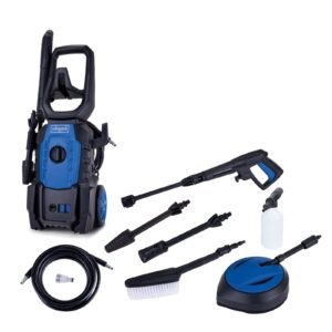 Aparat de spălat cu presiune Scheppach HPC1600-Kit – 1600 W, 135 bar, cu accesorii