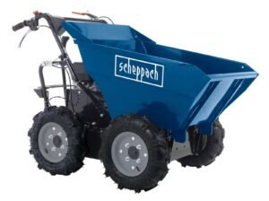 Dumper (roabă cu motor) Scheppach DP3000 – benzină 5,6 CP, sarcină 300 kg