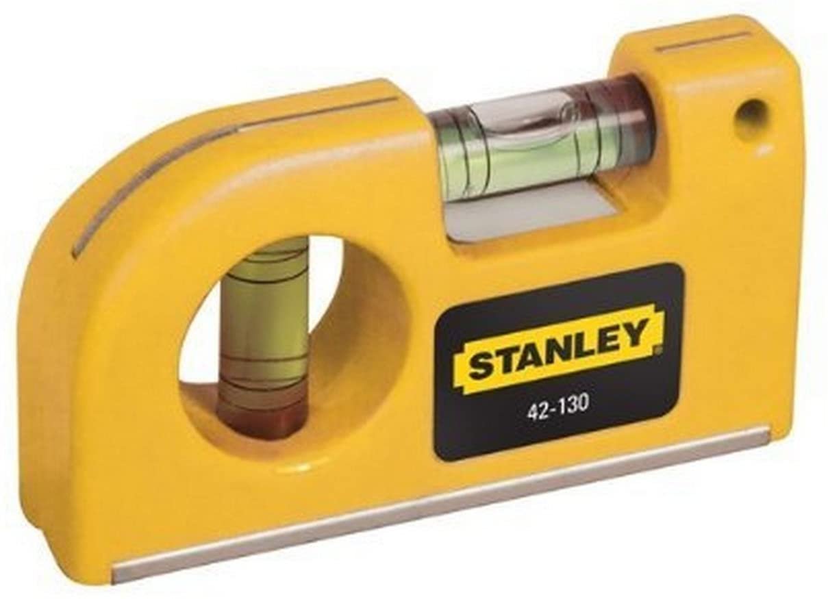 Nivelă magnetică de buzunar Stanley 0-42-130 – 85 mm, 2 fiole - imagine 6