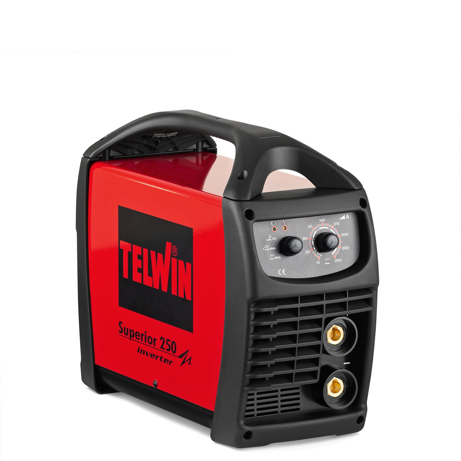Telwin SUPERIOR 250 – invertor sudură MMA/TIG 10-250 A, 8,4 kg