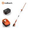 Trimmer de gard viu telescopic cu acumulator Redback E920D – set EP60 și EC50, 520 mm, 2400 mm