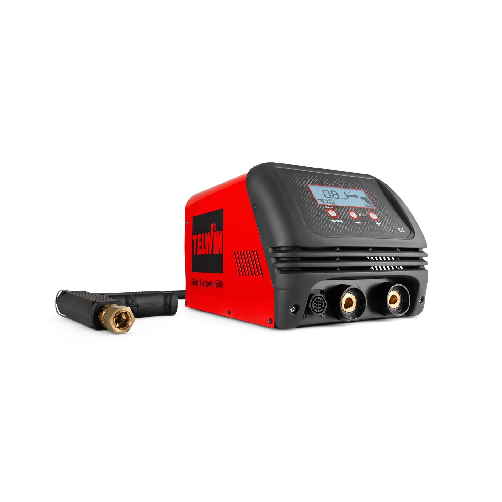 Telwin, Aparat sudură în puncte Telwin | DIGITALCARSPOTTER5500 | 400 V AUTOACC | 3000 A, electrozi 1.5+1.5 mm | cu accesorii incluse