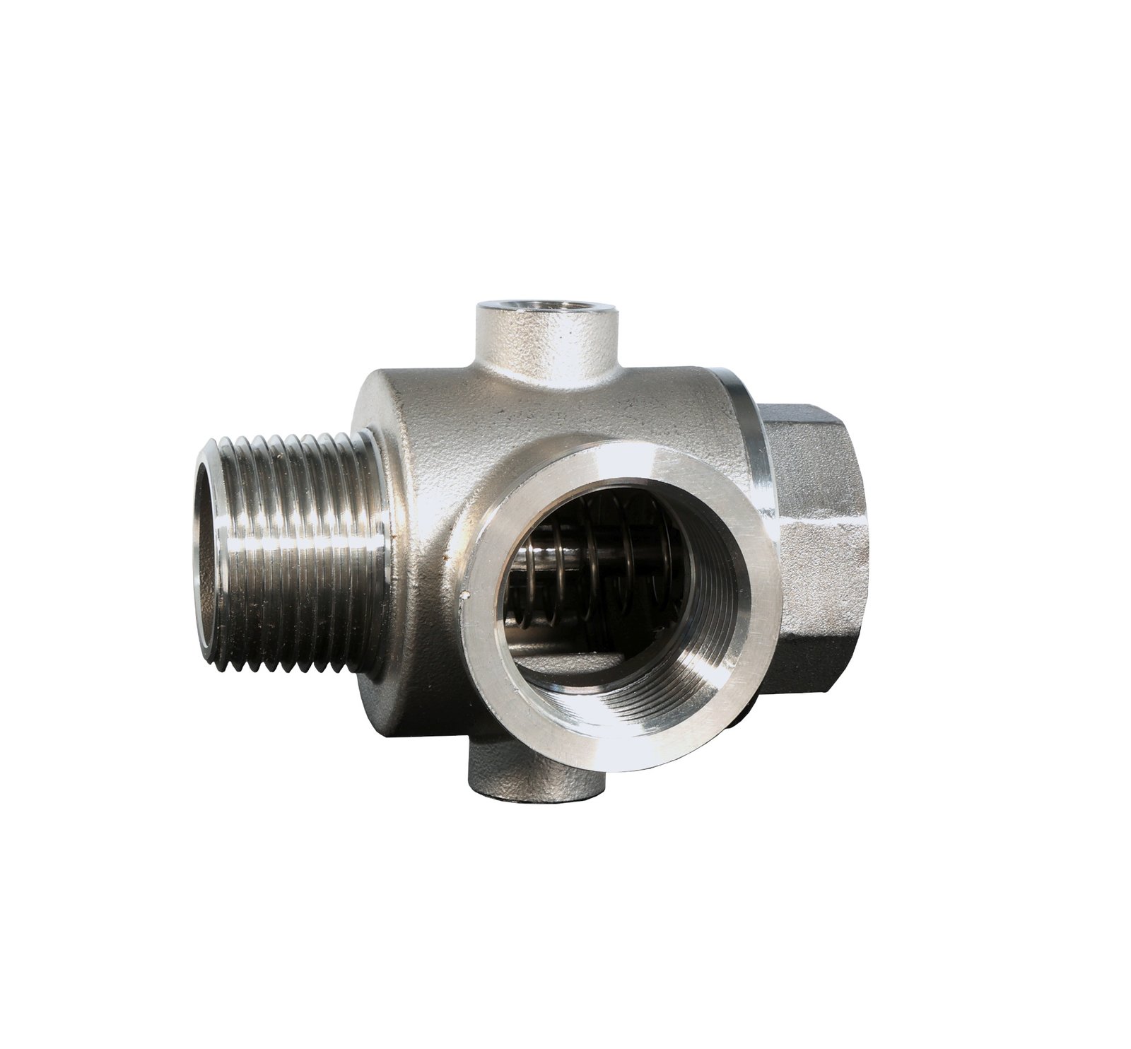 Racord hidrofor Progarden cu supapă de sens – 5 căi, inox, 1" - imagine 3
