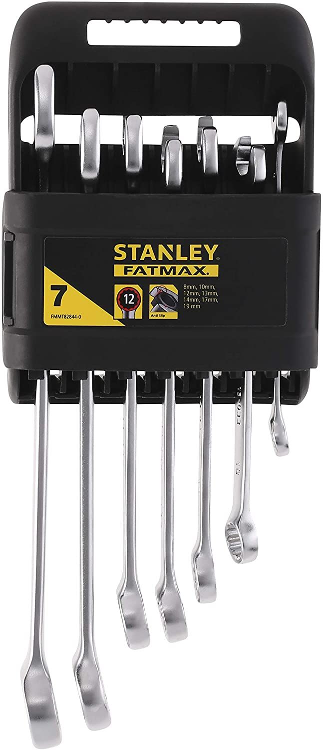 Set chei combinate Stanley Fatmax FMMT82844-0 – 7 chei, 8–19 mm, decalaj 15° - imagine 9