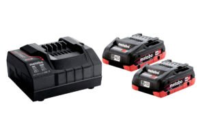 Set acumulatori Metabo Basic-Set 18 V 2 × 4,0 Ah LiHD