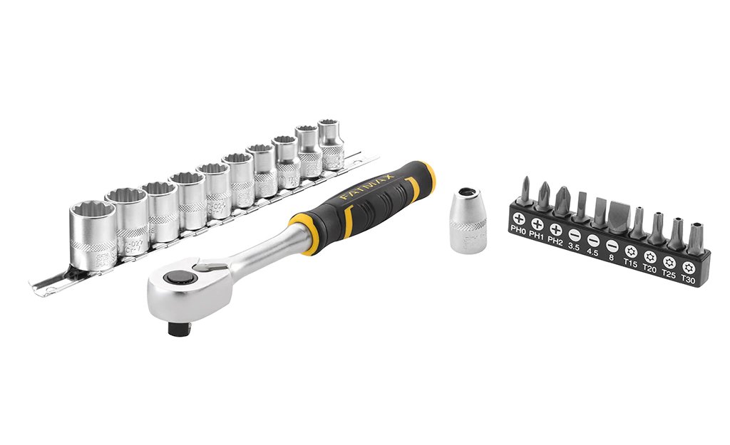 Set clichet Stanley FMMT82680-0 – 120 dinți, 3/8", 22 piese - imagine 10
