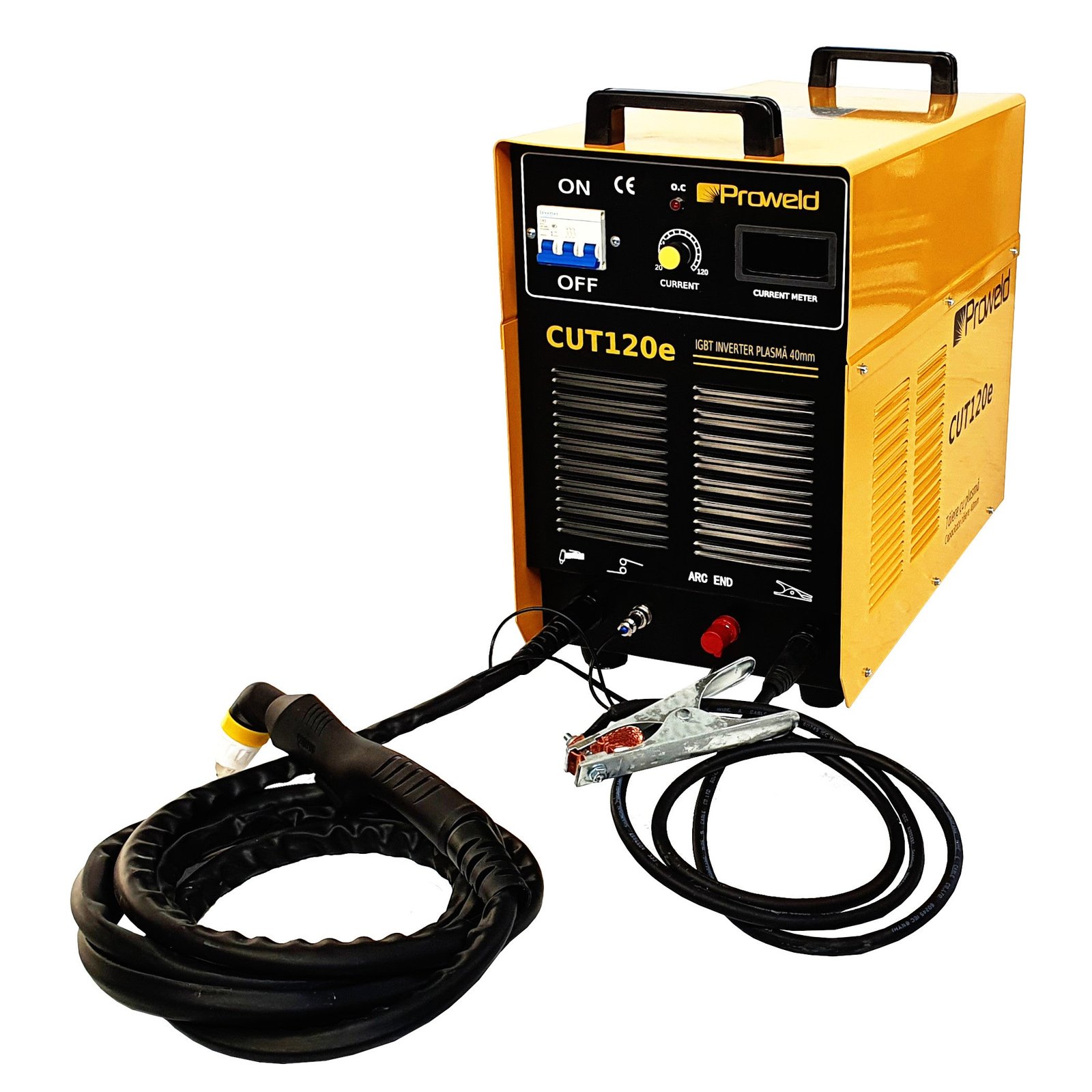Aparat de tăiere cu plasmă Proweld CUT120e – 20–120 A, tăiere până la 40 mm, 400 V - imagine 2
