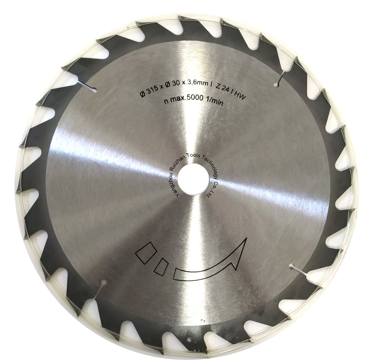Pânză circulară Stager 315x30 mm, 24 dinți – pentru lemn, PAL, MDF și plastic - imagine 2