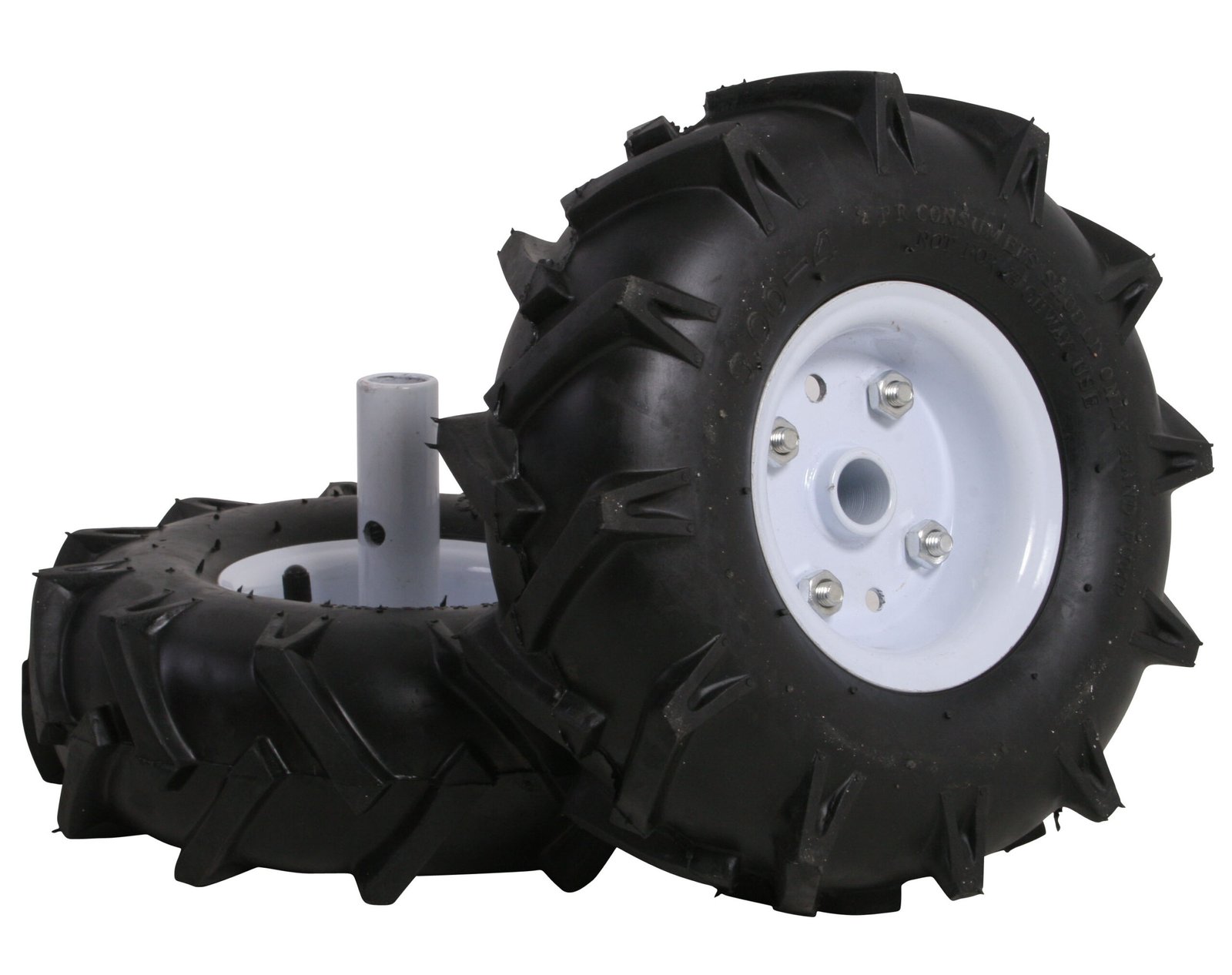 Set 2 roți Texas 10" pentru motosape Lilli, Hobby, El-Tex 1800 – pneumatice - imagine 6