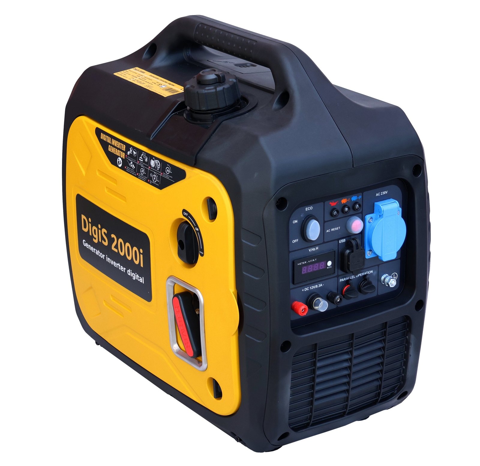Generator invertor Stager DigiS 2000i 2 kW – insonorizat, benzină, monofazat - imagine 2