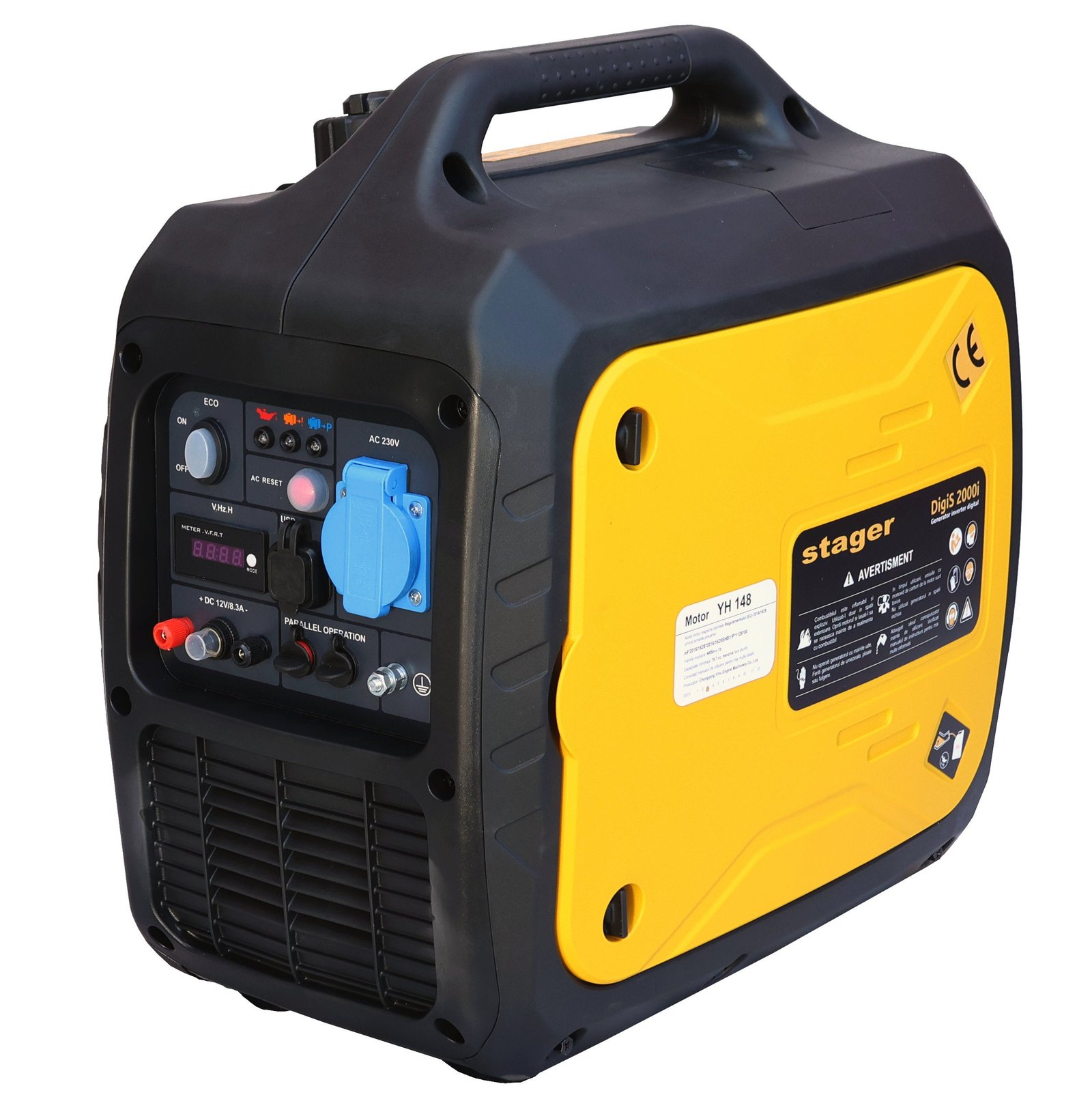 Generator invertor Stager DigiS 2000i 2 kW – insonorizat, benzină, monofazat